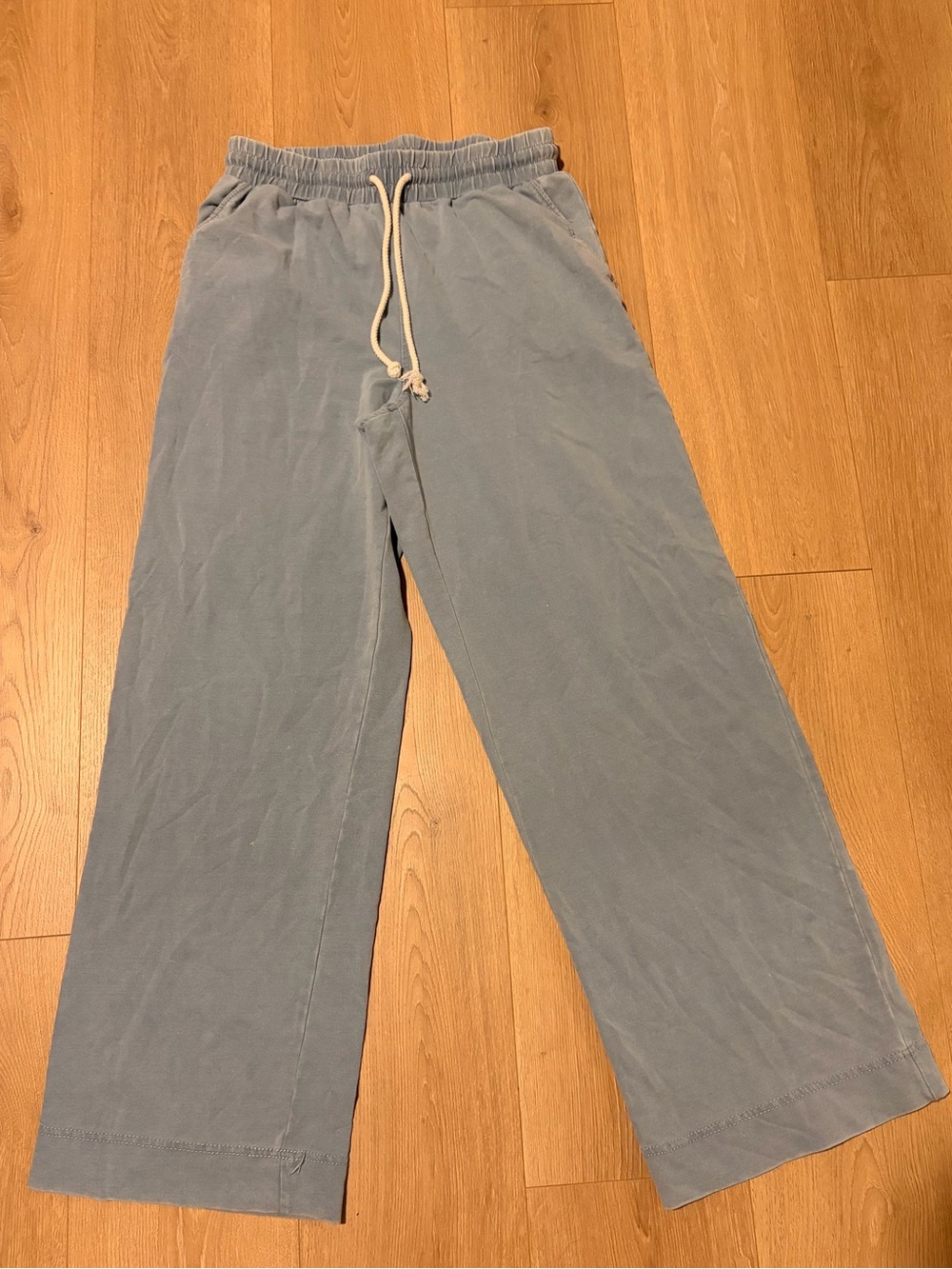 Jane and Delancey Light Blue Relaxed Drawstring pants